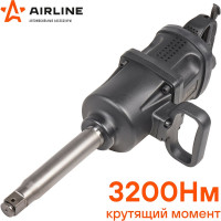 Пневматический ударный гайковёрт Airline 1"DR 3200Нм ATAZ107