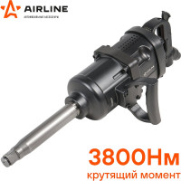 Пневматический ударный гайковёрт Airline 1"DR 3800Нм ATAZ108