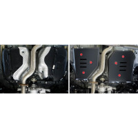 Защита топливного бака АвтоБроня chery tiggo 8 pro max 2022-н.в, st 1.8 мм 111.00934.1