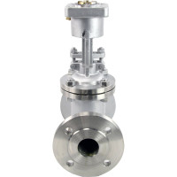 Задвижка клиновая DN.ru 30нж964нж Ду150 Ру25 фланцевая стальная, выдвижной шпиндель D040-03783