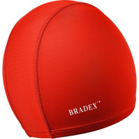 Шапочка для плавания BRADEX полиамид, красный SF 0855