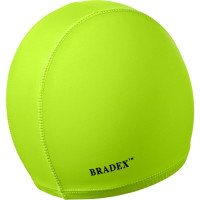 Шапочка для плавания BRADEX полиамид, салатовая SF 0857