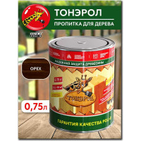Пропитка для дерева Poli-R тонэрол орех, 0.75 л 13774