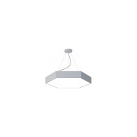 Подвесной светильник LED ЭРА Geometria Hexagon SPO121W40K038 38Вт, 4000K 4000Лм, IP40, 600х80, белый, драйвер Б0058876
