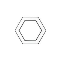 Подвесной светильник LED ЭРА Geometria Hexagon SPO123B40K045 45Вт, 4000K 2500Лм, IP40, 600х80, черный, драйвер Б0058879