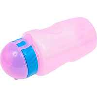 Бутылка для воды и других напитков «LIFESTYLE» 350 мл прозрачная розовая WOWBOTTLES КК0353