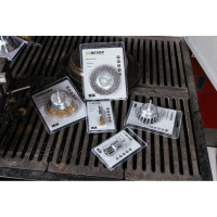 Щетка чашечная плетеная 65 мм, резьба M14, проволока - INOX 0.50 мм DeBever DB80162095