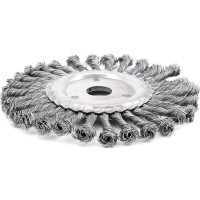 Щетка дисковая жгутовая 175x13x22.2 мм, ворс сталь 0.50 EuroBrush 13-023 EB-DST6L