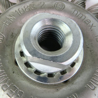Щетка дисковая жгутовая 125x13 мм, М14, ворс сталь 0.50 мм OSBORN 631.151-0232
