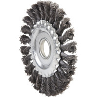Дисковая щётка плетёная DeBever VSM AG 125 мм x 22,2 мм, проволока - INOX 0,50 мм арт. P125TK22 INOX