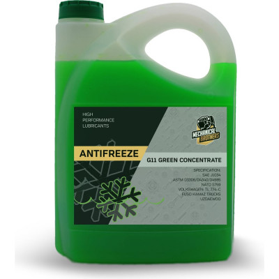 Антифриз MECHANICAL BROTHERS mb antifreeze g11 green concentrate 4673725543136