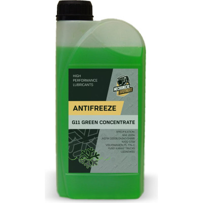 Антифриз MECHANICAL BROTHERS mb antifreeze g11 green concentrate 4673725543129