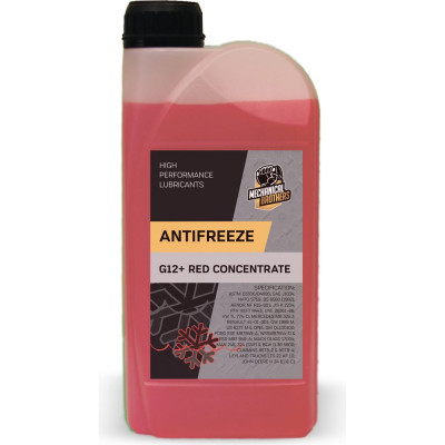 Антифриз MECHANICAL BROTHERS mb antifreeze g12+ red concentrate 4673725543198