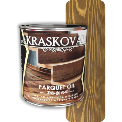 Масло для пола и паркета Kraskovar Parquet oil 1747