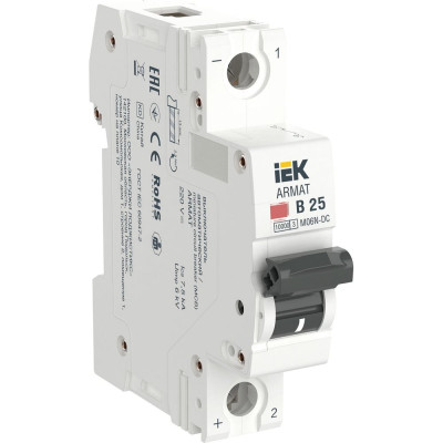 Автоматический выключатель IEK armat m06n-dc AR-M06N-1-B025DC