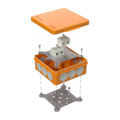 Двухкомпонентная огнестойкая коробка для о/п Промрукав Е15-Е120 60-0303-FR10.0-4