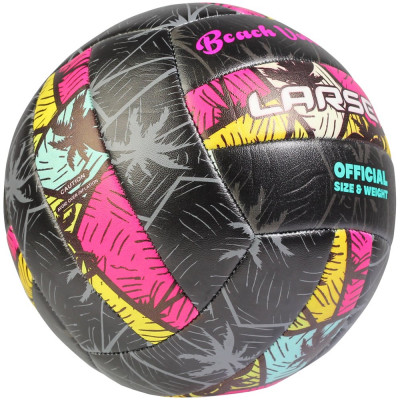 Воллейбольный мяч Larsen beach volleyball black/pink 4607123529904