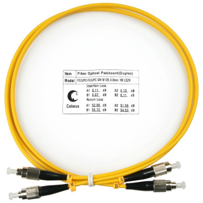 Оптический шнур Cabeus FOP(d)-9-FC-FC-1,5m