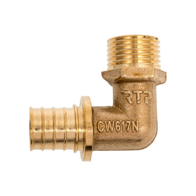 Угольник RTP аксиальный нар.резьба d20x1/2 34851