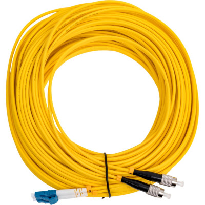 Оптический шнур Cabeus duplex lc-fc 9/125 sm 25м lszh FOP(d)-9-LC-FC-25m