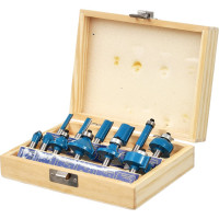 Набор фрез по дереву 12 предметов, хвостовик 8 мм (c2) TORGWIN T332855