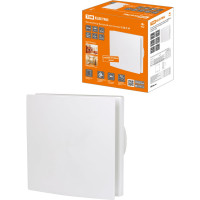 Бытовой настенный вентилятор TDM ELECTRIC 150 С-Н, декоративная накладка, белый SQ1807-2009