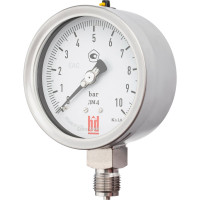 Манометр ДМ 4 100 Р (0-10) бар, кл.1.0, G1/2" BD 1154100004