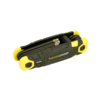 Набор ключей Hanskonner TORX S2 8 шт., T9-T40, складной кейс HK1045-04-8T