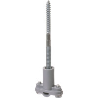 Фасадный сборный держатель для прута Ø6-10 мм TDM ELECTRIC длина 100 мм, дюбель, полимерный зажим SQ2402-3120