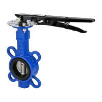 Дисковый поворотный затвор DN.ru GG25-316L-NBR Ду40 Ру16 с рукояткой D050-08975