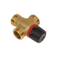 Термостатический смесительный клапан для систем отопления и гвс ROMMER 1" нр 35-60с kv 2,5 (боковое смешивание) RG0092NU9FV197