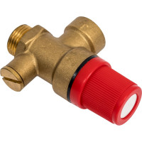 Предохранительный клапан Rvc 1/2 гш 3 Bar с выходом под манометр 11964