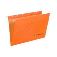 Подвесная папка Attache foolscap, картон, оранжевый, до 200 листов, 5 шт. 1574410