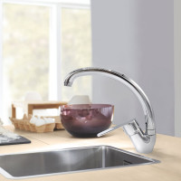 Смеситель для кухни ARCO DA VELLA 35 мм, ручка боковая, с гайкой А40(1)14 под длинный штуцер 12182