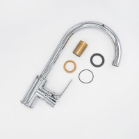 Смеситель для кухни ARCO DA VELLA 35 мм, ручка боковая, с гайкой А40(1)11 14896