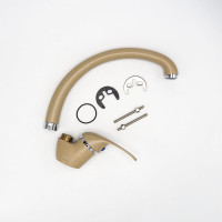 Смеситель для кухни ARCO DA VELLA 40 мм, ручка боковая, гранит песочный A4011MR 10441