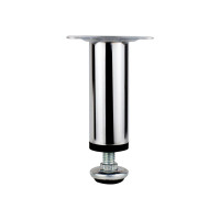 Опора Mebax 30мм, 100-115мм, хром, комплект 4 шт. 00-00002628