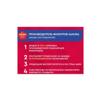 Фильтр воздушный Sakura A2523