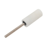 Головка абразивная с хвостовиком 10x25x3 мм, AW(ГЦ), 25А, F60(25Н), O(СТ1) CNIC 50658