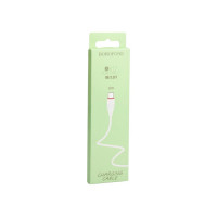 Usb кабель Borofone bx17 enjoy type-c, 1м, pvc, белый 0L-00043164
