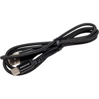 USB кабель Borofone bx54 ultra bright type-c, 1м, 3a, нейлон (черный) 0L-00050537