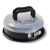 Круглая разъемная форма для выпечки с крышкой для переноски GUARDINI Bake Away 26 см 55126BAK