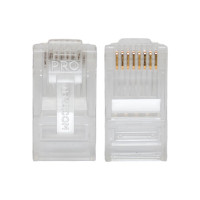 Коннектор RJ-45 EKF TERACOM PRO неэкранированный, 8P8C, 30мкд, Cat.6, универсальный, упаковка 20 штук TRP-PLUG-6UTP-20