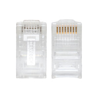 Коннектор RJ-45 EKF TERACOM неэкранированный, 8P8C, Cat.5E, универсальный, упаковка 50 штук TRC-PLUG-5EUTP-50