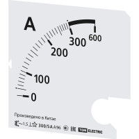 Шкала TDM ELECTRIC ш96 300/5а-1.5, для а96 х/5а SQ1102-2017