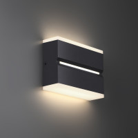 Ландшафтный светильник NOVOTECH светодиодный настенный LED 12W STRAI 359196