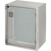 Навесной пластиковый бокс TDM ELECTRIC ЩМП-0-10, прозрачная крышка, abs, ip65, от -45 до +75 с,(500x350x220) SQ0933-0210
