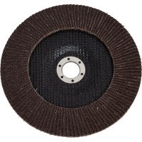 Круг лепестковый торцевой КЛТ1 прямой Мастер 180x22 мм, P80, прокаленный оксид алюминия, 10 шт Bohrer 51218008