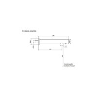 Автоматический настенный смеситель для раковины NOFER 07263M.B