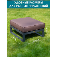 Пуф Callisto mobili Лагуна шоколад М401.5Е04